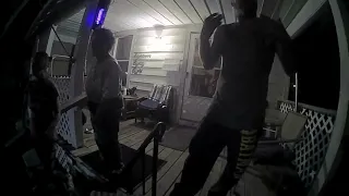 Columbus Police Respond to a "Porch War"