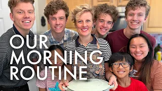 MOM OF 9 MORNING ROUTINE!