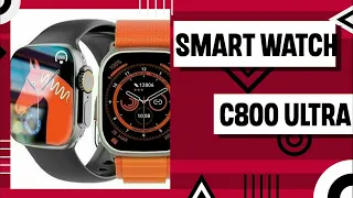 Smart Watch C800 Ultra - неплохие смарт часы за 15$