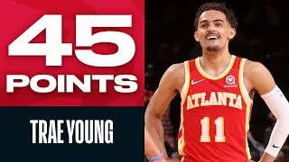 Trae Young Leads Hawks With 45 PTS In NYC!