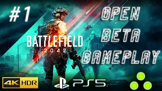 BATTLEFIELD 2042 PS5 4K 2160 P 60 FPS HDR: My First GamePlay and Kills  PS5 Ultra Realistic Graphics