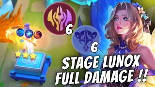 IMMORTAL LUNOX FULL STACK !! ENEMY SURRENDERED CAN'T HANDLE !! MAGIC CHESS MOBILE LEGENDS