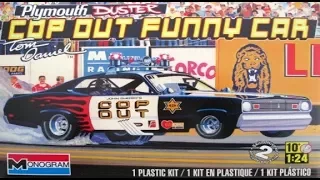 How to Build the Cop Out Funny Car by Tom Daniel 1:24 Scale Revell Model Kit #85-4093