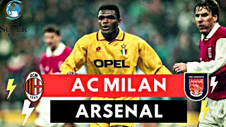 AC Milan vs Arsenal 2-0 All Goals & Highlights ( 1994 European Super Cup )