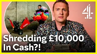 Did Joe Lycett really SHRED £10,000?! | Joe Lycett Vs Beckham: Got Your Back at Christmas