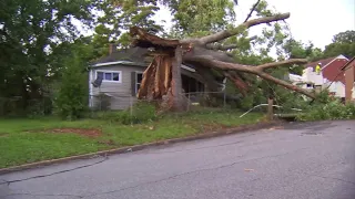 Severe storm damage in SWVA after Monday storms