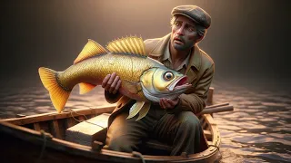 The golden fish:A Tale of Wishes and Wisdom