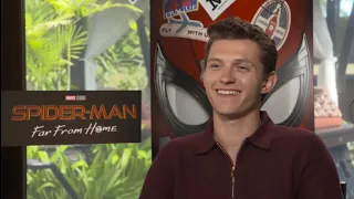 tom holland swearing for 2 minutes and 30 seconds