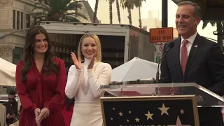 Kristen Bell and Idina Menzel Frozen 2 Walk of Fame Dedication Ceremony