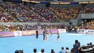 National University Pep Squad - UAAP Cheerdance Group Stunts Competition 2018