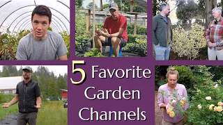 5 of my Favorite Garden-Related YouTube Channels