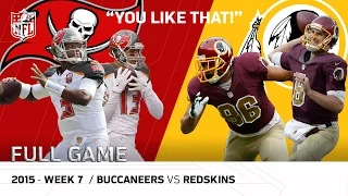 "You Like That!" Kirk Cousins Leads Redskins Comeback | (Week 7, 2015) | NFL Full Game