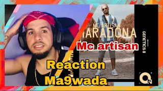 #reaction Mc Artisan - Maradona wow