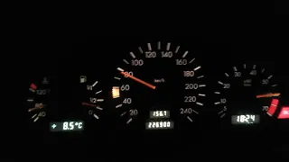 W202 c180 acceleration, launch control