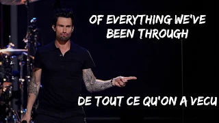 Maroon 5 - Memories (Official lyrics Video translated) English / French  #maroon5