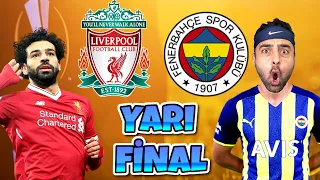 UEFA KUPASI YARI FİNAL 😱 LİVERPOOL - FENERBAHÇE ! FİFA 23 OYUNCU KARİYERİ ÜMİDİ !