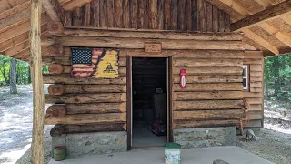 Log Cabin off Grid Tiny Home