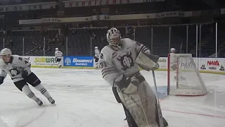 Red Deer Rebels warmup