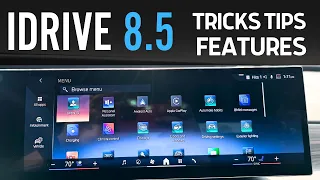 BMW iDRIVE 8.5  - Tips, Tricks, Features! EASY TUTORIAL! 2023+