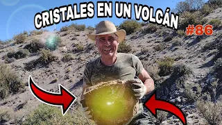 Fui a un volcán a buscar cristales y no creerás lo que encontré! cap#86