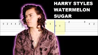 Harry Styles - Watermelon Sugar (Easy Guitar Tabs Tutorial)