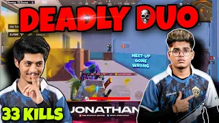 DEADLY DUO | MEETUP GONE WRONG | JONATHAN & SHADOW | 60 KILL CHALLENGE | MN squad