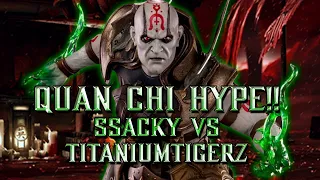 SUMMONER QUAN WAS BROKE! - Sacky vs Titaniumtigerz FT10 - MKX