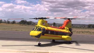 Sky Aviation's and World First Ever Civilian CH-46 Sea Knight