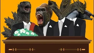 Kong: Skull Island & Godzilla 1, 2 & Godzilla vs. Kong - Coffin Dance Meme Song Cover