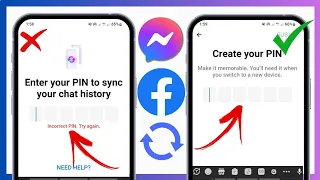 How to Reset End-to-end Encrypted Chat PIN Code on Messenger | Forgot Messenger PIN code