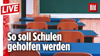 🔴 Bildungsministerin Anja Karliczek über Maßnahmen, die Schulen in der Corona-Krise helfen sollen