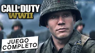 Call of Duty: WW2 - Juego completo / Película (PC 1080p 60fps)