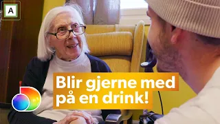 Prosjekt kollektiv | Reidun (96) vil bli med på innflyttningsfest | discovery+ Norge