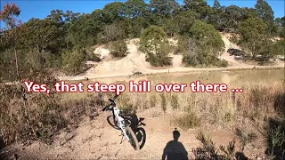 Stealth E bike hill climb challenge