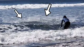 este pescador lanzó la atarraya al mar y balla sorpresa que se llevó cuando vio eso