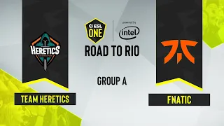 CS:GO - Team Heretics vs. Fnatic [Nuke] Map 1 - ESL One Road to Rio - Group A - EU