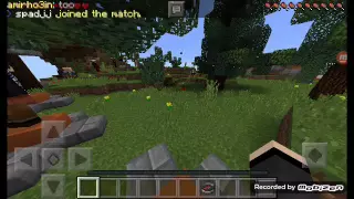 Minecraft pe hunger games bolum 6 karşınızda pro noob