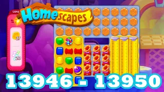 Homescapes Level 13946 - 13950 HD 3 - match puzzle Gameplay | android | IOS | 13947 | 13948 | 13949