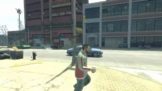 GTA IV - stupid / funny accident / police chase