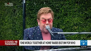 'One World: Together at Home' raises $127.9M for WHO