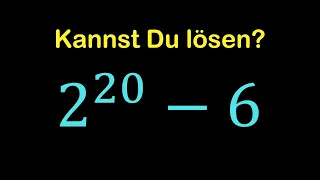 Kannst du diese Aufgabe aus der Mathematikolympiade lösen?