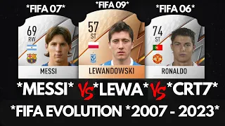 Ronaldo VS Messi VS Lewandowski FIFA EVOLUTION! 😱🔥| FIFA 06 - FIFA 23 | Transfer News
