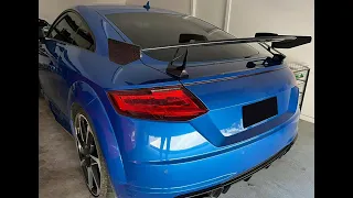 Audi TT TTS TTRS MK3 8S Dry Carbon Fiber Rear Trunk Spoiler Boot Wing Lip ML-1424
