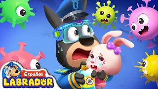 🔍Sheriff Labrador - Enfrentamiento Contra Virus 😷  | Videos para Niños | BabyBus en Español