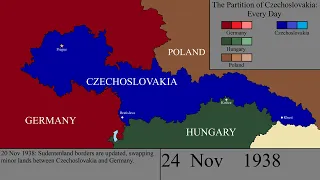 The Partition of Czechoslovakia: Every Day