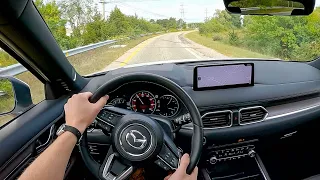 2022 Mazda CX-5 Turbo Signature - POV Test Drive (Binaural Audio)