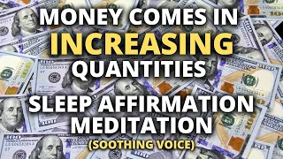 Deep Sleep Meditation | Large Sums Of Money Come To Me Easily and Quickly | 3 Hour Sleep Affirmation