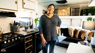 Homelessness To Living Tiny - Her DIY Camper Renovation