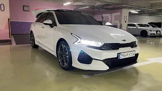 Осмотр автомобиля Kia K5, 2021 год, для нашего клиента!