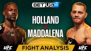 Kevin Holland vs Jack Della Maddalena UFC Fight Night | UFC Predictions, UFC Picks and Best Bets
